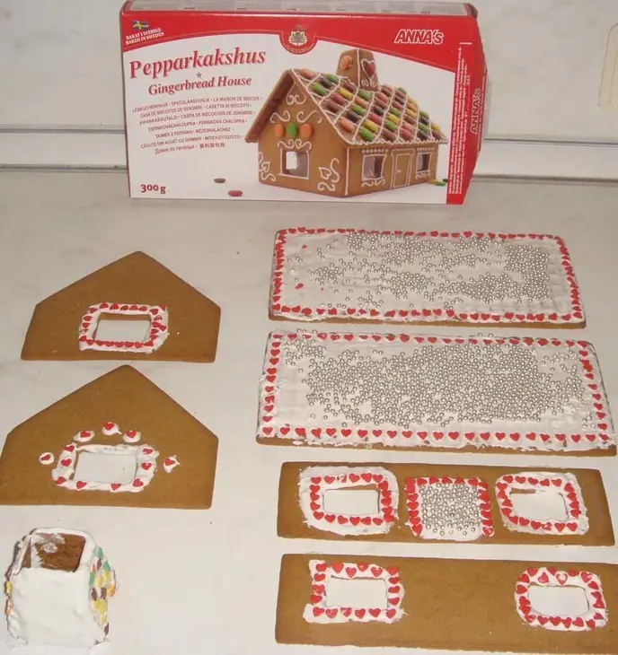 Сказочный домик для влюблённых..:) на рождество: шаг 2