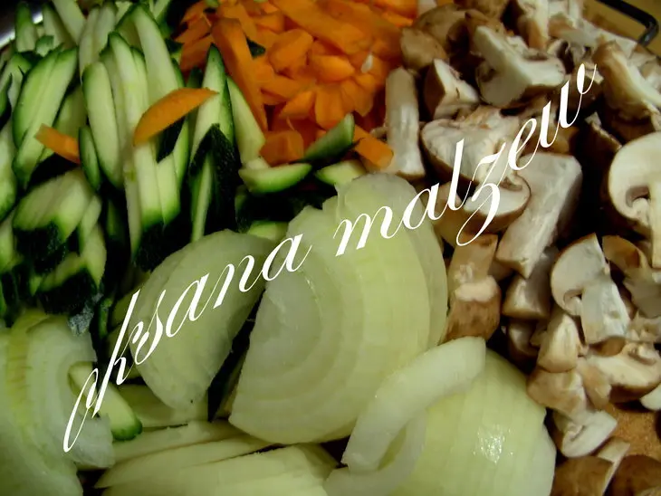 "ароматный мясной рулет": шаг 3