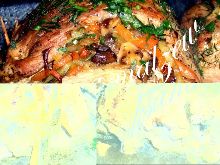 "ароматный мясной рулет": шаг 6