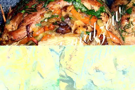"ароматный мясной рулет": шаг 6