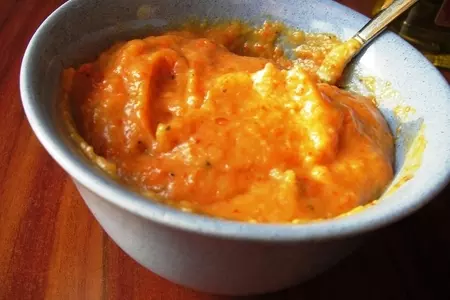 Тилапия запеченная с кабачками и соусом из айвы: шаг 3