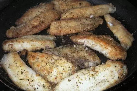 Тилапия запеченная с кабачками и соусом из айвы: шаг 5