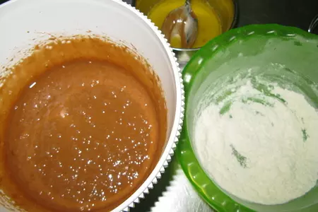 Маффины без сахара,но с ореховой пастой и лаймом: шаг 1