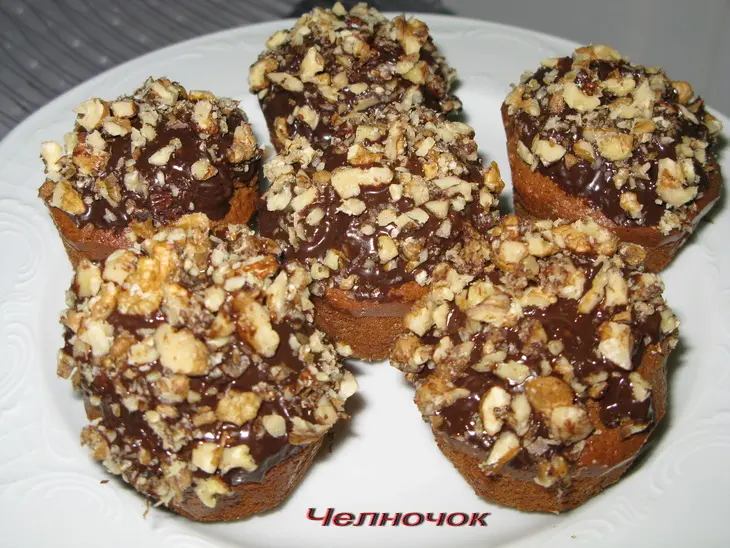 Маффины без сахара,но с ореховой пастой и лаймом: шаг 2