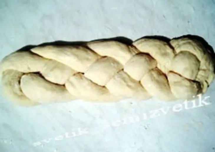 Пикантный белый хлебушек с сыром: шаг 3