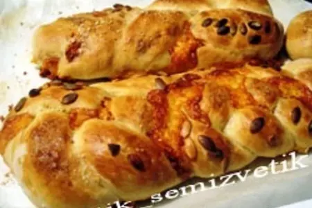 Пикантный белый хлебушек с сыром: шаг 4