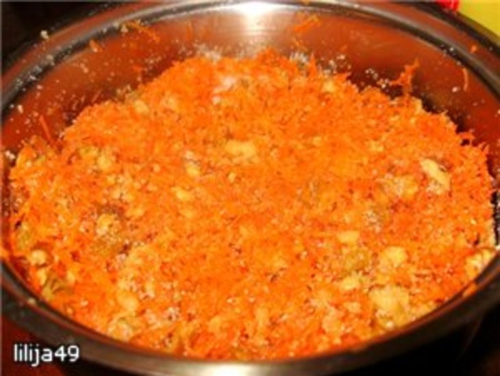 Морковные пирожные (старинный рецепт): шаг 2