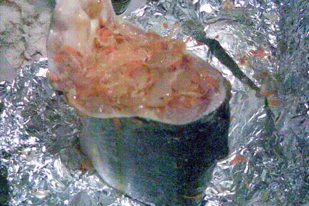 Пангасиус с начинкой: шаг 1