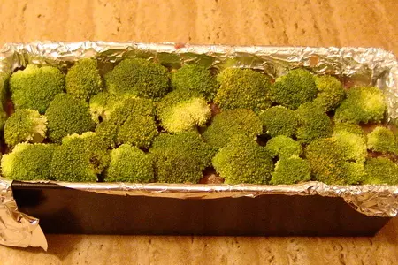 Скоро новый год-мясной хлеб с топпингом из брокколи: шаг 2