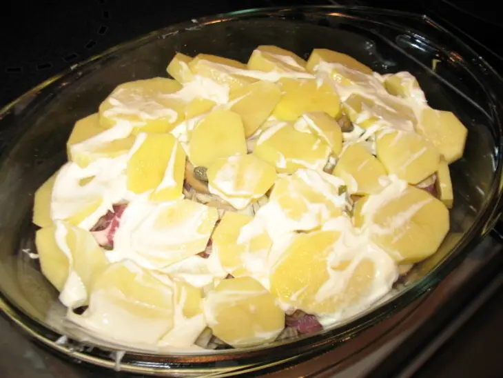 Картошка со свининой "вкуснее не бывает": шаг 3
