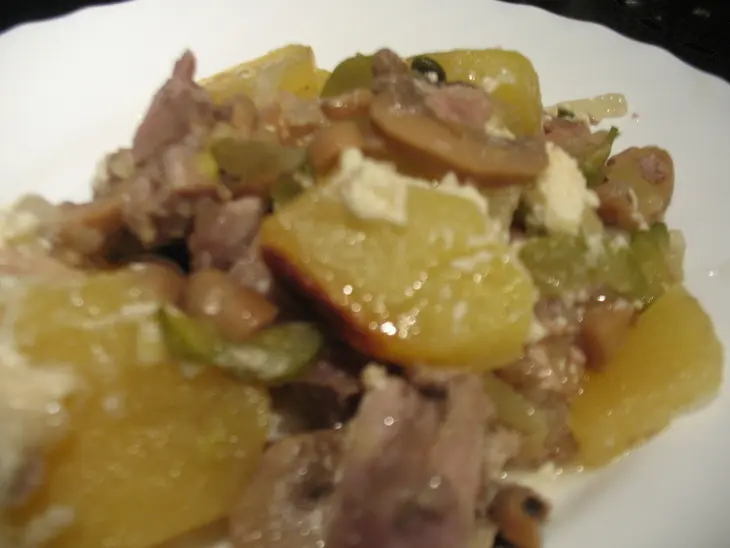 Картошка со свининой "вкуснее не бывает": шаг 6