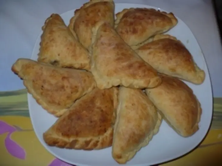Яблочно-творожные треугольнички: шаг 5