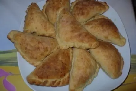 Яблочно-творожные треугольнички: шаг 5