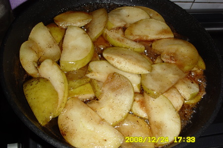 Домашние шашлычки из  курицы  с  маринованной картошкой, запеченной в рукаве и яблоками в карамели: шаг 6