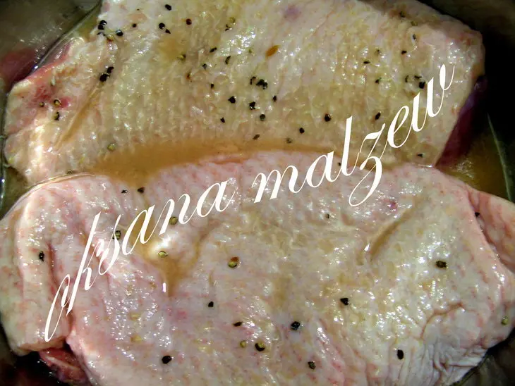 Гречка с мясом(в  горшочке): шаг 2