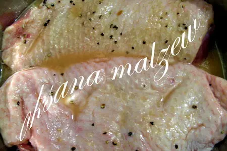 Гречка с мясом(в  горшочке): шаг 2