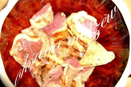 Гречка с мясом(в  горшочке): шаг 5