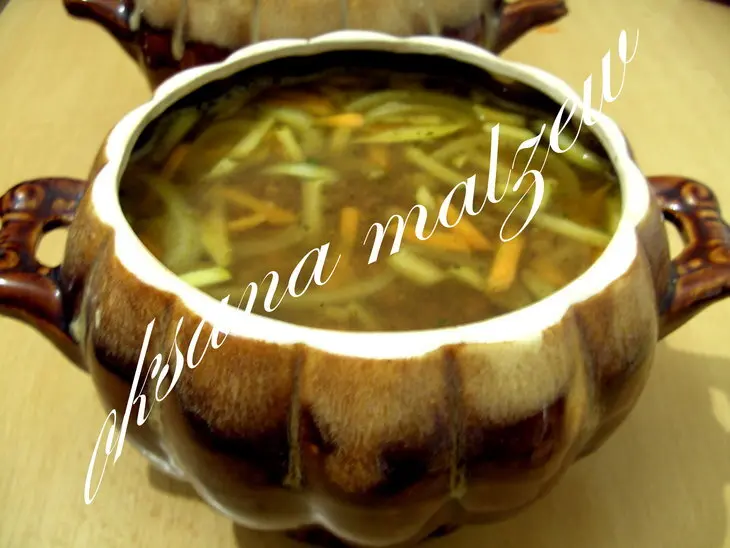 Гречка с мясом(в  горшочке): шаг 7