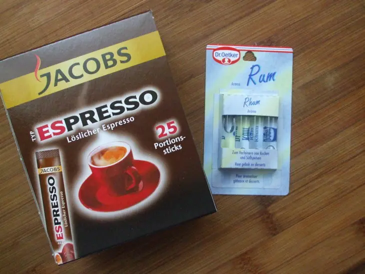 Торт "купол" с ромом и espresso: шаг 1