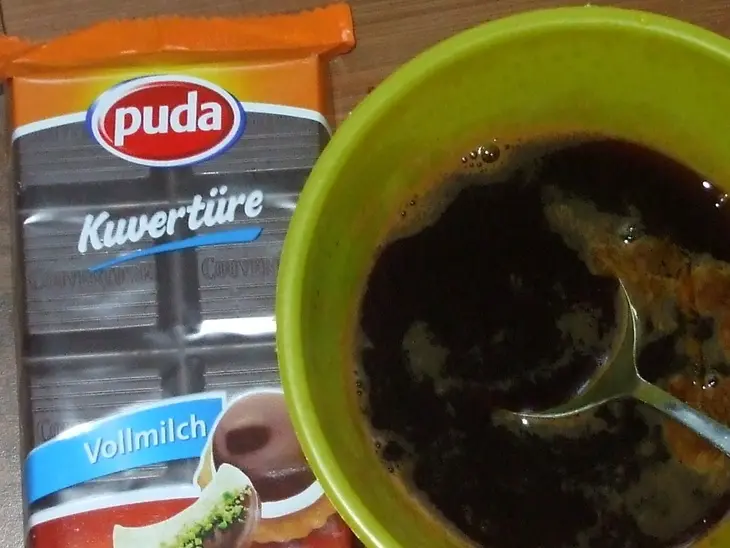 Торт "купол" с ромом и espresso: шаг 4