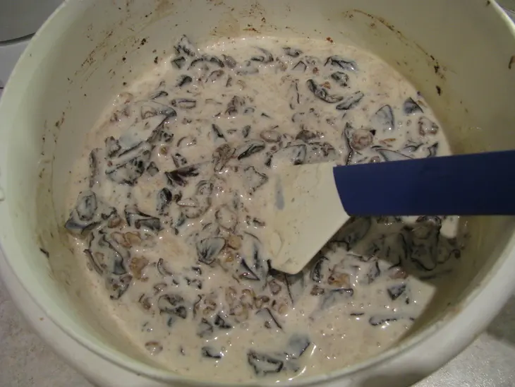 Десерт с черносливом и орехами: шаг 4