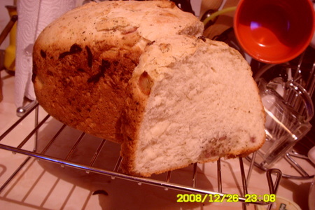 Хлеб с жаренным луком и зеленым острым перцем /для хлебопечки/: шаг 1
