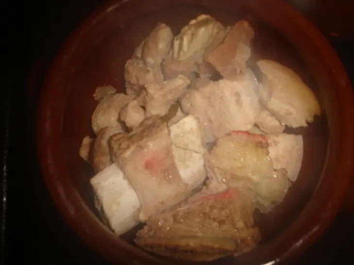 Мясо в горшочках: шаг 1