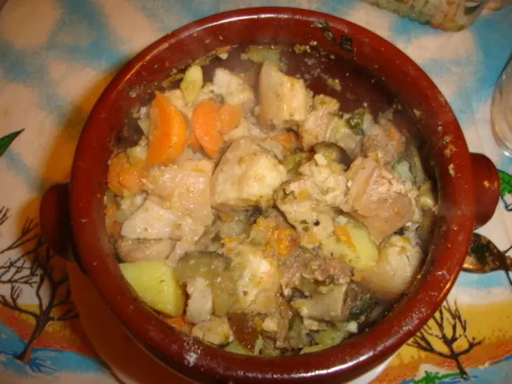 Мясо в горшочках: шаг 3