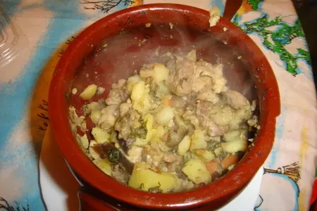Мясо в горшочках: шаг 4