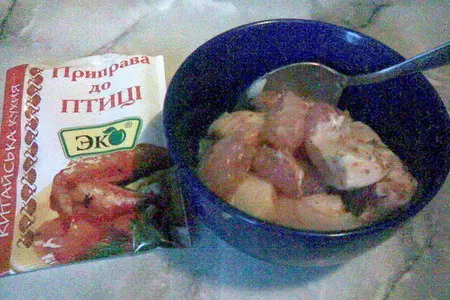 Рыбный шашлык в духовке: шаг 1
