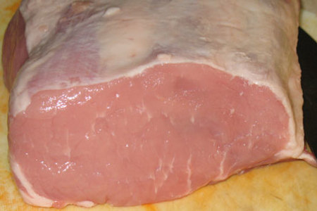 Свиные "отбивные" в винно-чесночно-розмариновом маринаде(две подачи): шаг 1