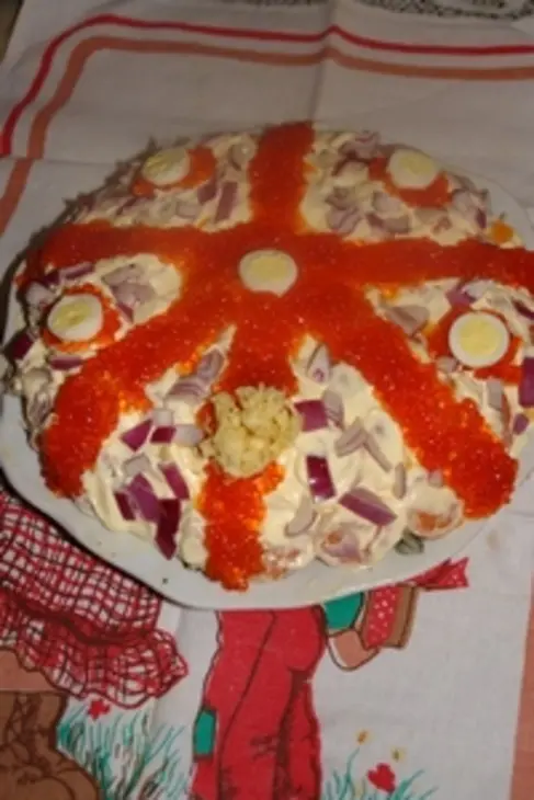 Салат "луксор": шаг 7
