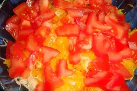 Салат с апельсинами и сельдереем.: шаг 4