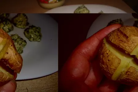 Праздничный картофель на гарнир: шаг 2