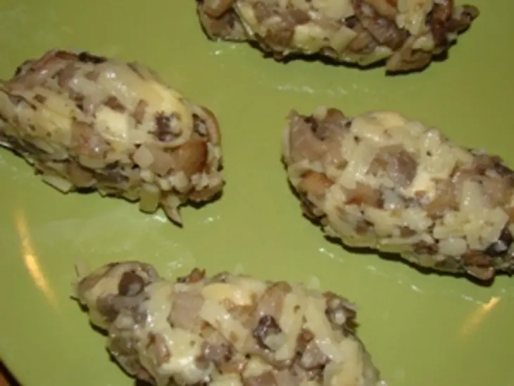 Кокон куриный с грибами: шаг 1