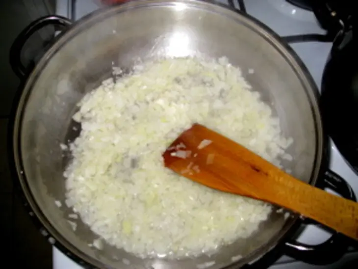 Cуп чечевичный с грибами.: шаг 3