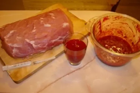 Свинина клюквенная: шаг 2