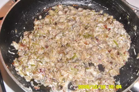 Творожные лепешки с начинкой: шаг 5