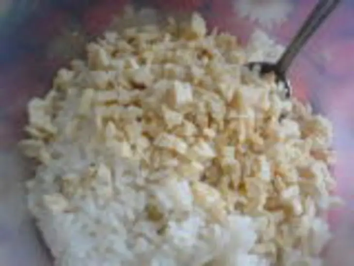 Салат из морепродуктов: шаг 1