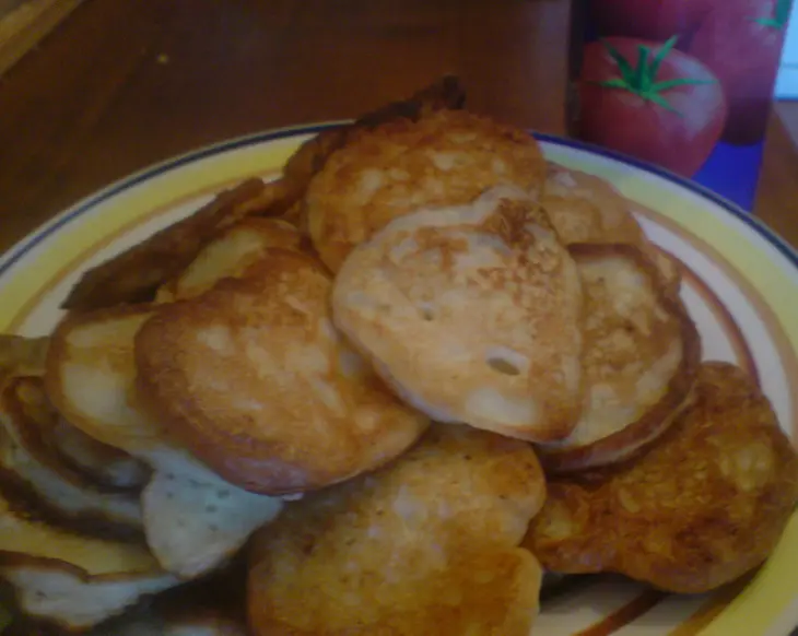 Оладушки с мясом криля: шаг 3