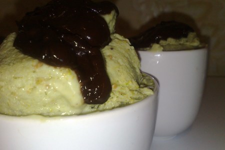 Фисташковое мороженое в шоколадной глазури: шаг 6