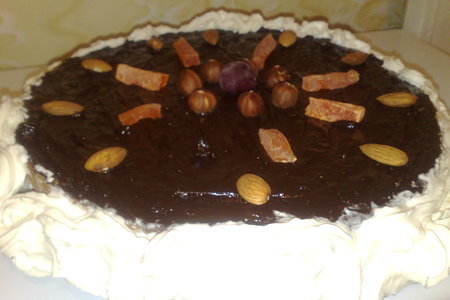 Медово- шоколадный тортик (быстрый): шаг 1