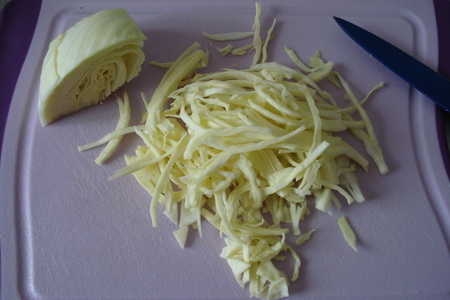 Салат"капустник"быстрый и вкусный: шаг 2