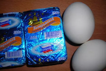 Закуска сырная с ананасом " колокольчики": шаг 1