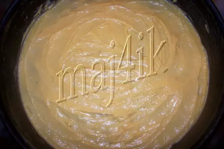 Рождественский слоёный торт с марципаном: шаг 3