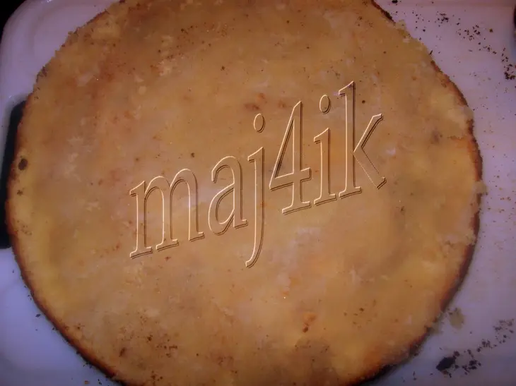 Рождественский слоёный торт с марципаном: шаг 7