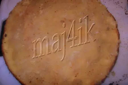 Рождественский слоёный торт с марципаном: шаг 7