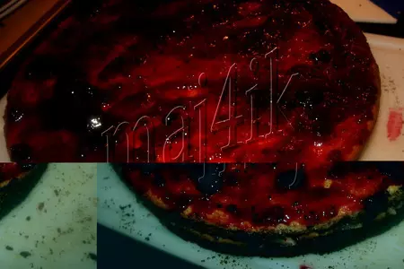 Рождественский слоёный торт с марципаном: шаг 8