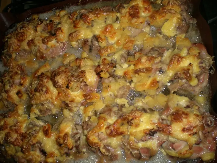 Запеченные бедрышки с ананасом и сыром: шаг 5