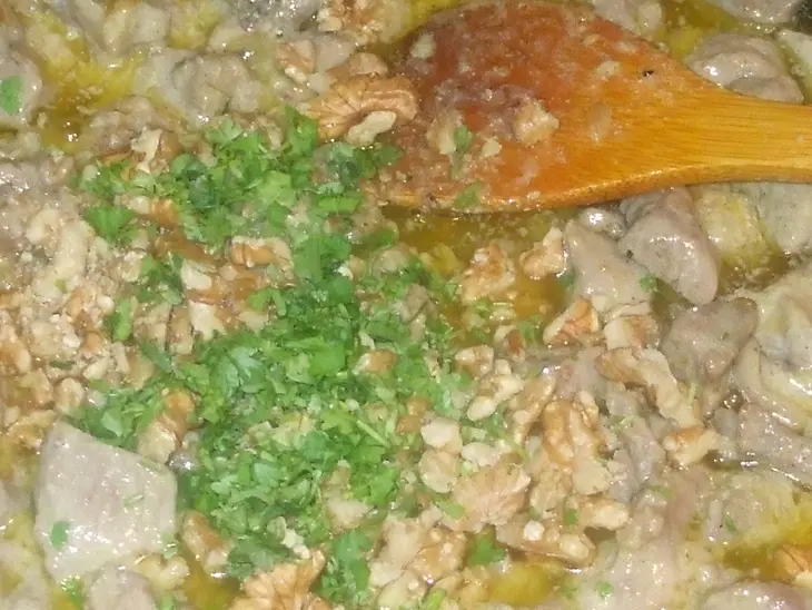 Индейка с орехами: шаг 7